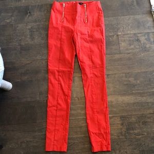 Coralish orange pants